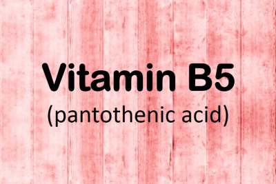 Vitamin b5 for acne